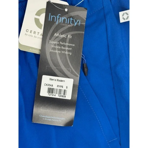 NWT Cherokee Scrubs Men Infinity CK004A RYPS Size S - Picture 4 of 9
